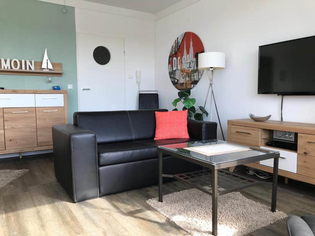 Penthouse Ferienwohnung Auszeit, Gerne Mit Hund, Wlan Inkl. Laboe Exterior foto